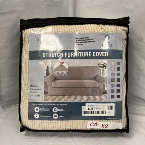 Turquoize Furniture Protector Soft Non Slip Stretch Velvet Sofa Covers CA82 - Picture 1 of 6